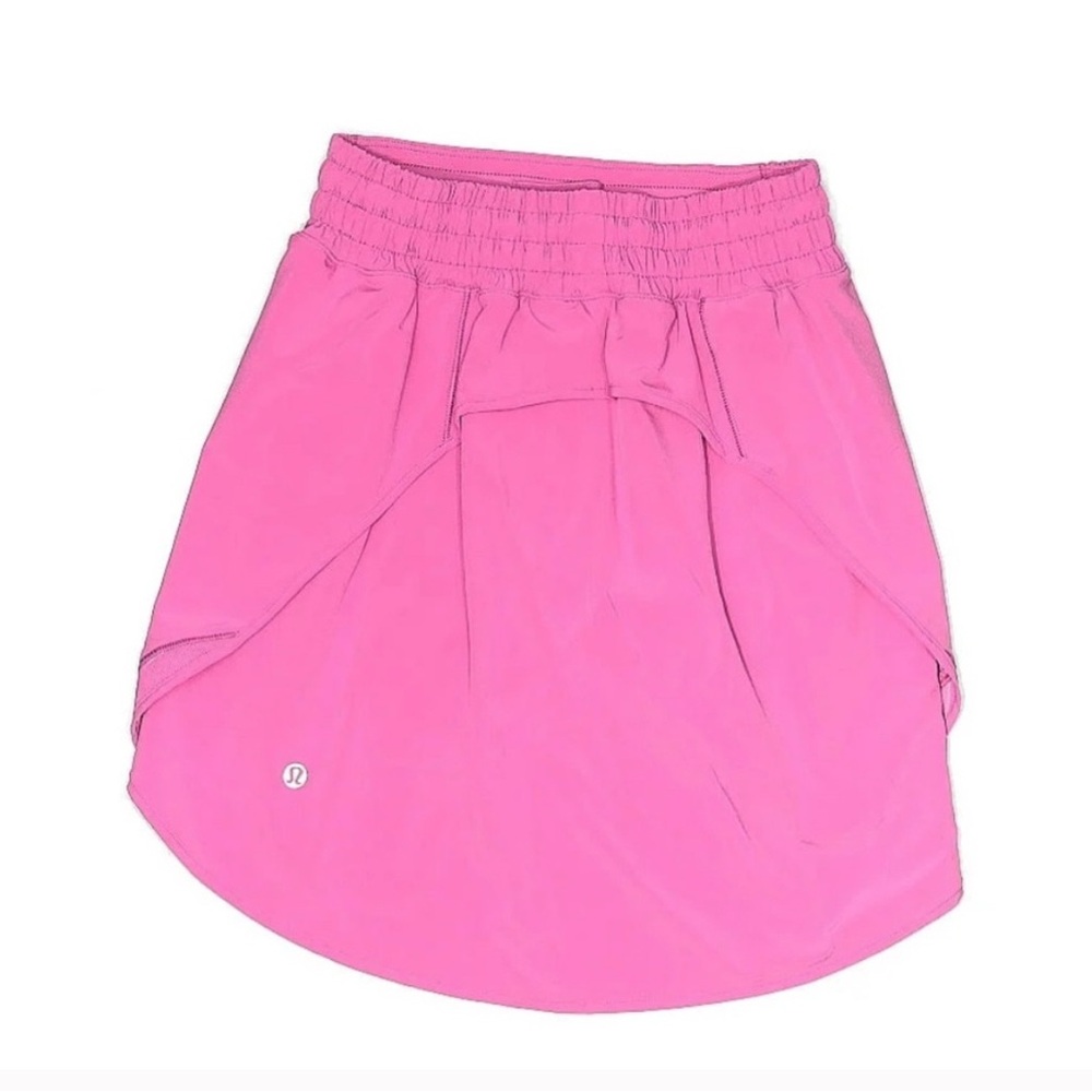 Lululemon Athletica Pink Bubble Mini Skirt